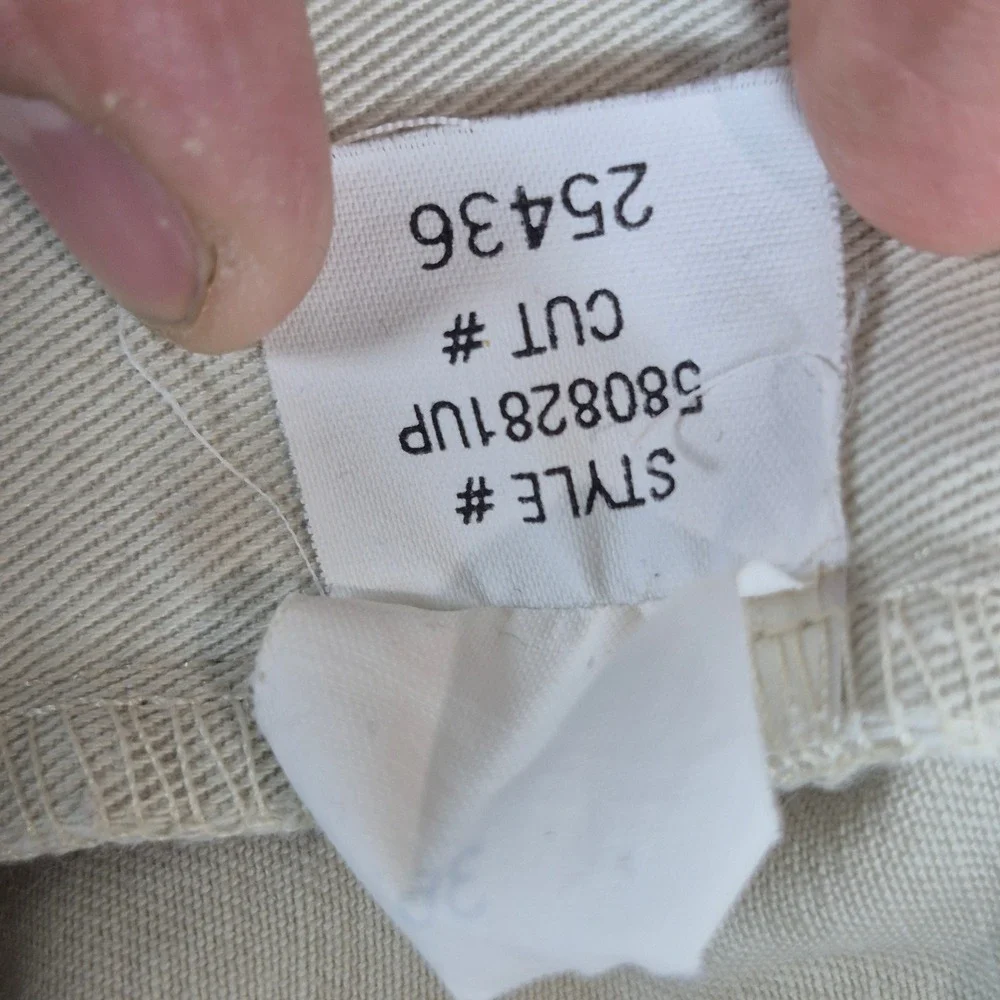Polo Ralph Lauren Pleated Short Mens 36 Khaki‎ Tan Chino Cotton